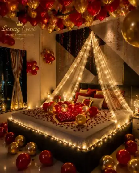 Luxury Cabana Candle Light Setup Gurgaon