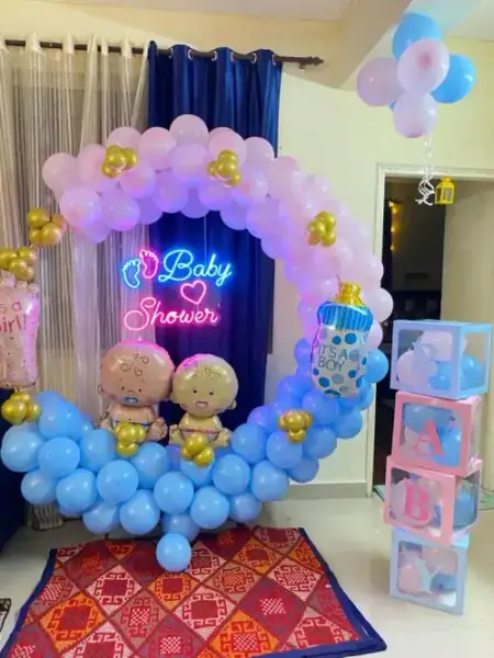 Baby Shower Decoration with Balloons Gurgaon
