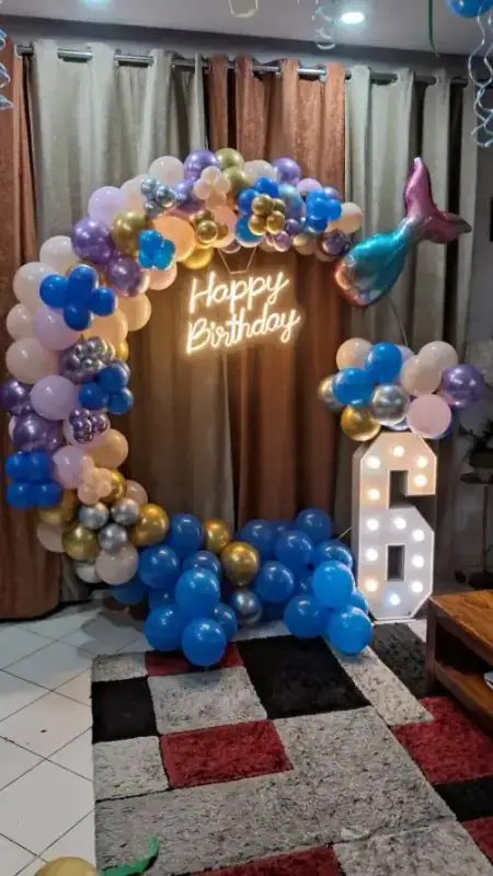Romantic room birthday surprise setup for husband/wife, Gurugram