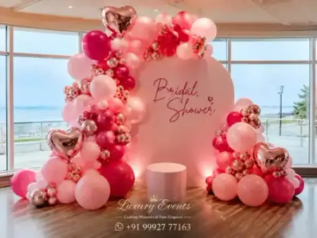Bride to be bachelorette party balloon decoration, Gurugram