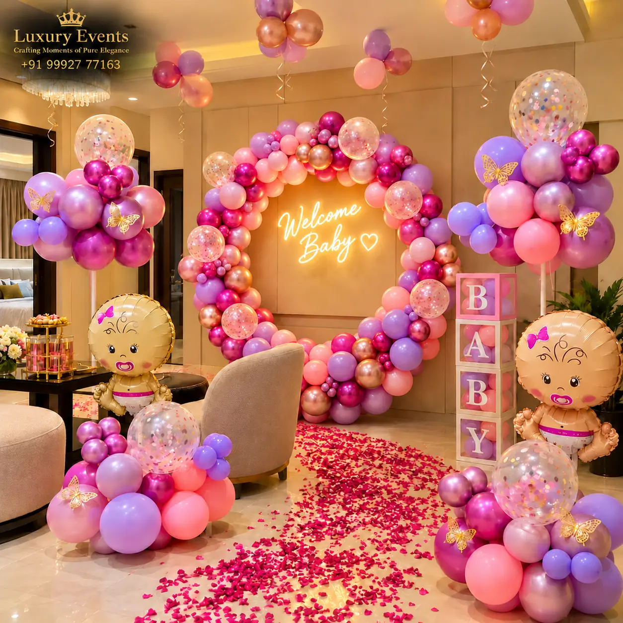 How to Book Welcome Baby Decoration Online in Gurugram: Same-Day Guide