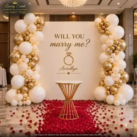 Marry Me Setup in Golf Course Road, Gurugram: Local Setup & Pricing Guide