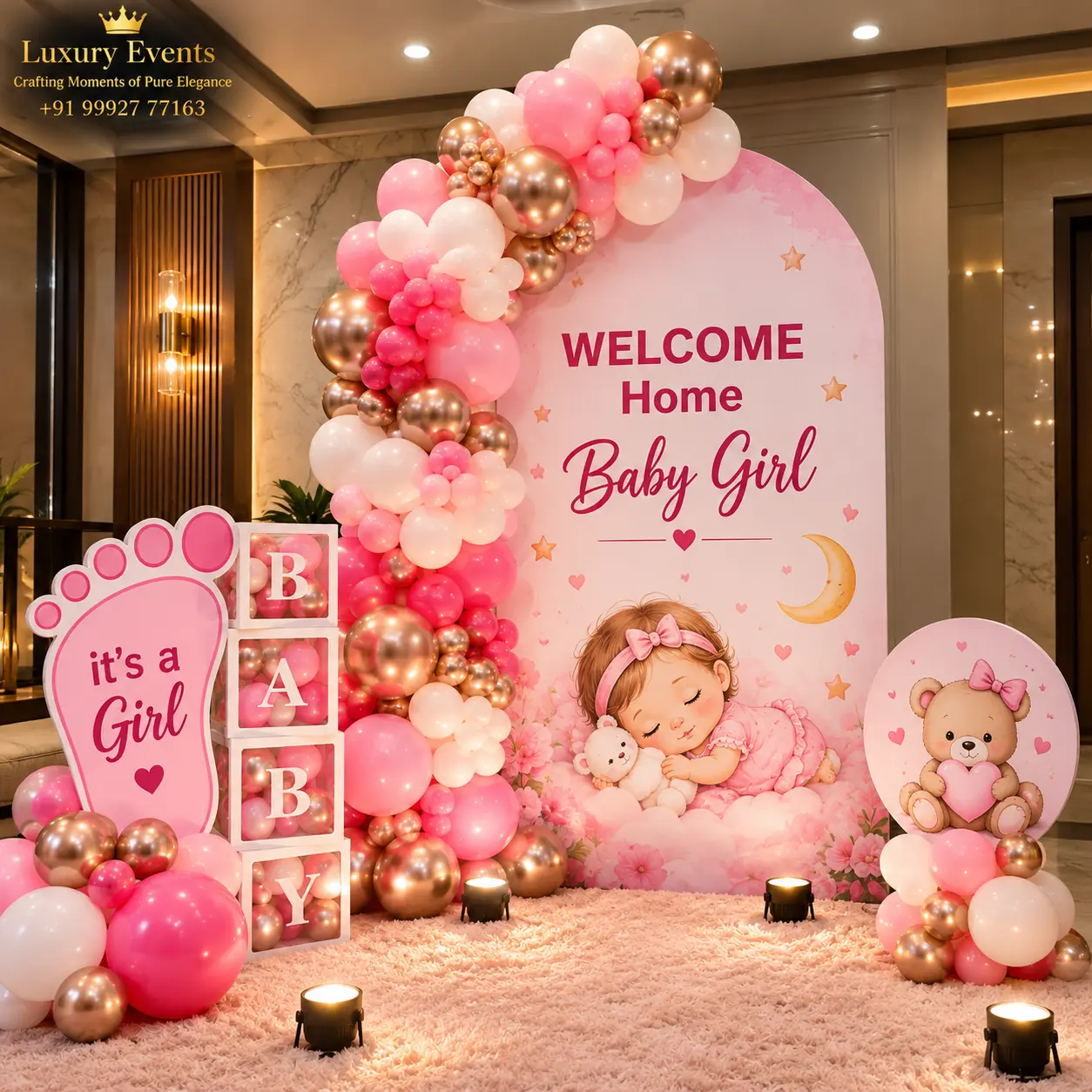 Oh Baby & Welcome Home Decoration Cost in Gurugram: 2026 Price & Package Guide
