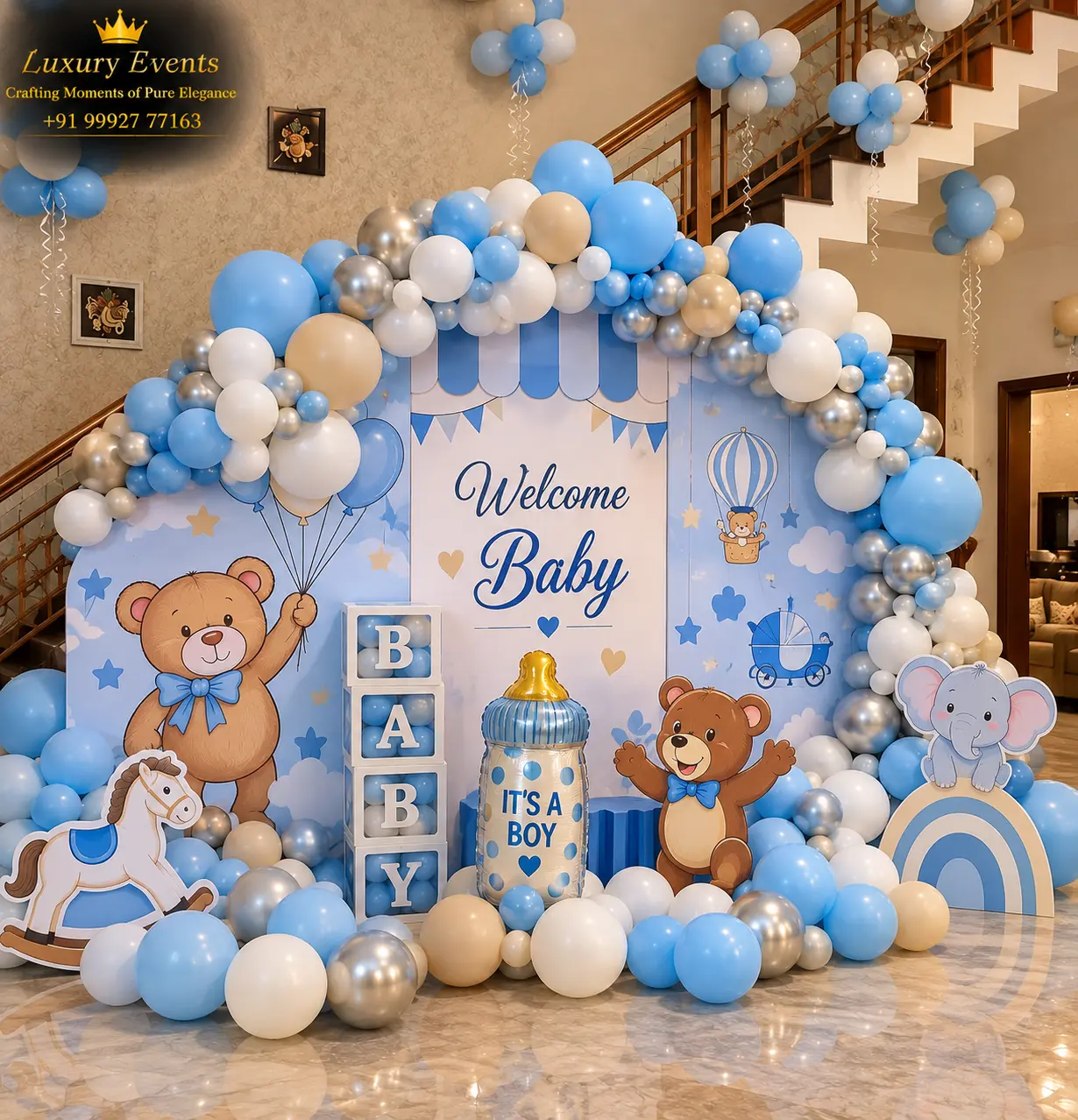 Welcome Baby Decoration Near Me in Gurugram: Homecoming Setups & Prices