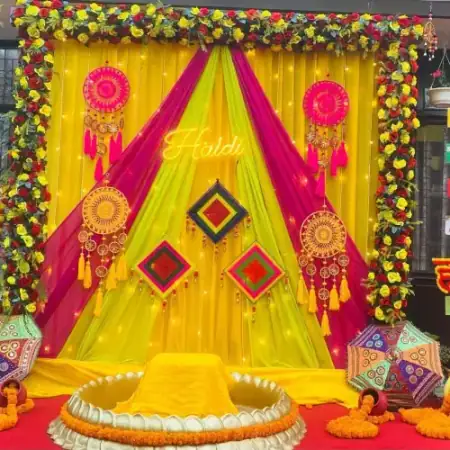 Pre-Wedding Celebration Floral Decor Gurugram