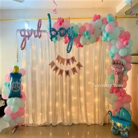 Grand Entrance Oh Baby Balloon Tunnel Gurugram