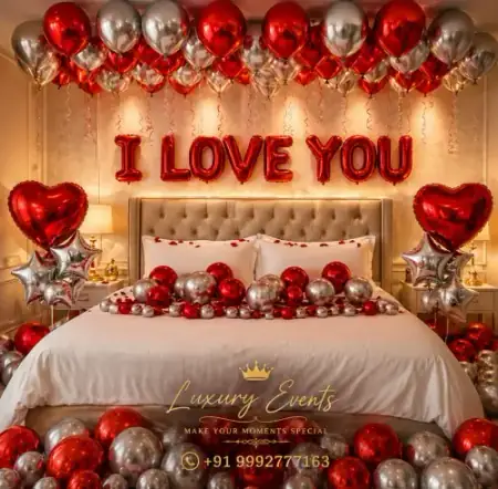 Valentine Special Romantic Decoration Gurugram